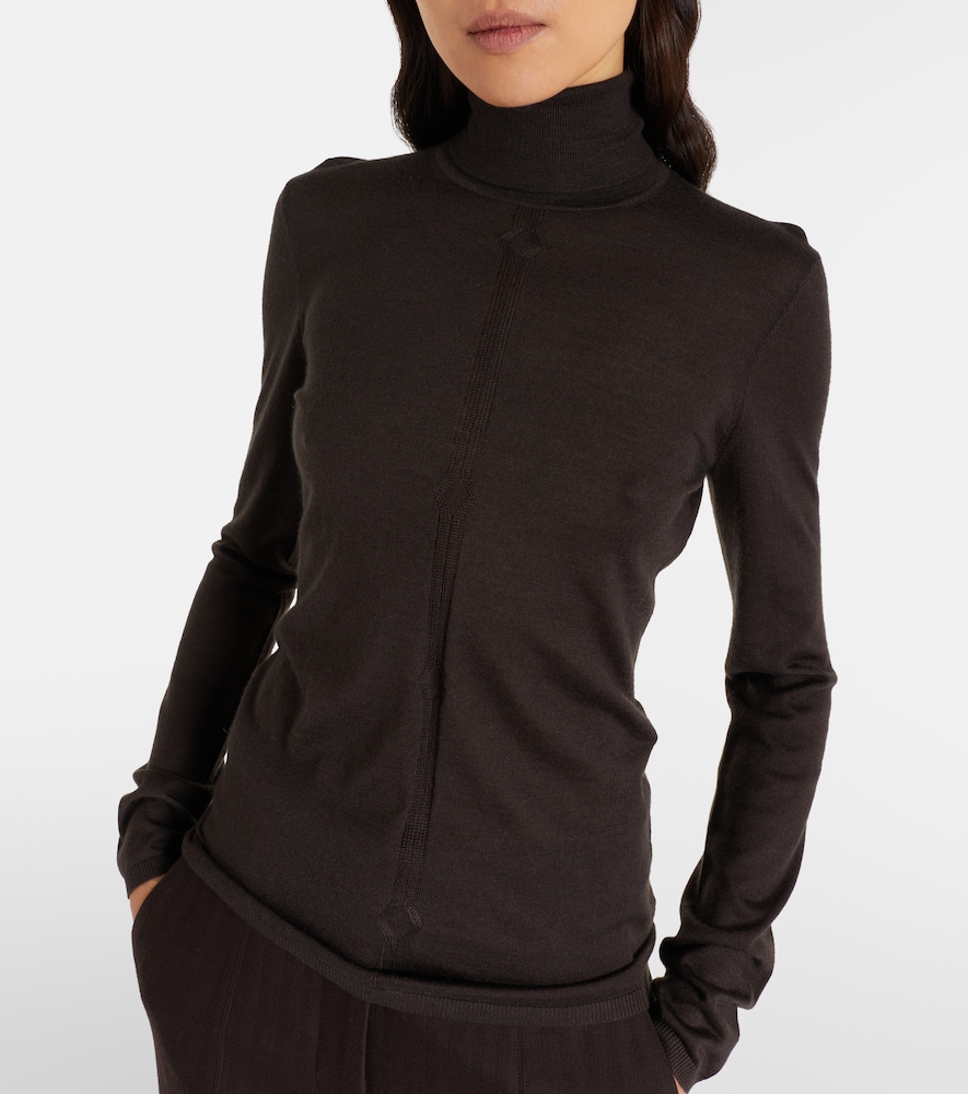 Steinem Cashmere-Blend Turtleneck Sweater