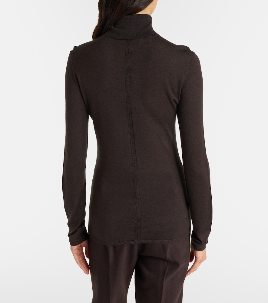 Steinem Cashmere-Blend Turtleneck Sweater
