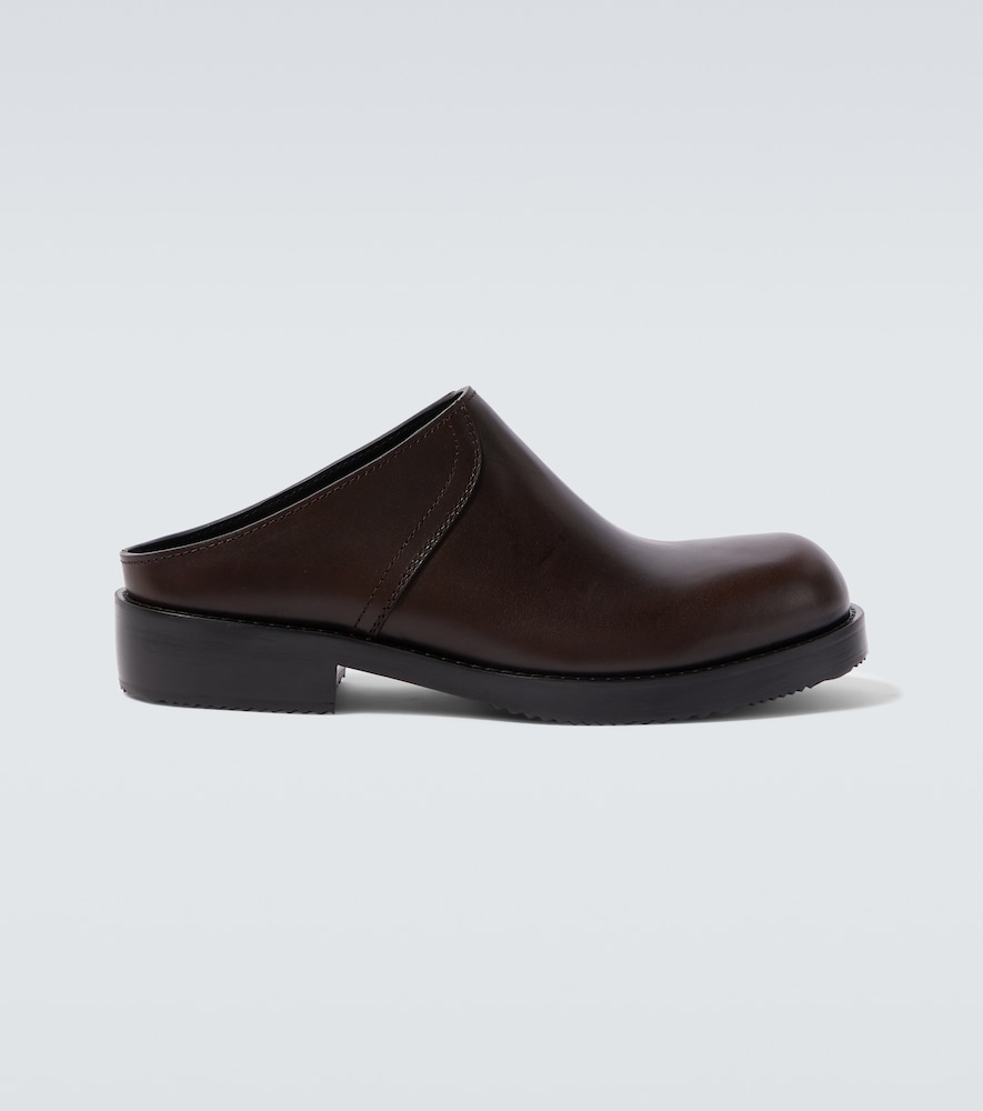 Dries Van Noten Dries Van Noten Leather mules　ドリス ヴァン ノッテン レザーミュール