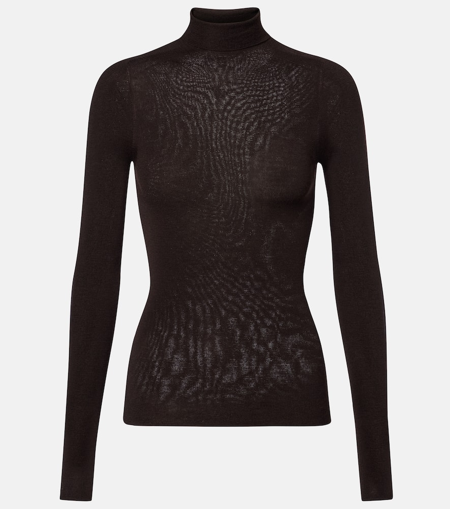 Dorothee Schumacher Urban Virgin Wool Turtleneck Sweater In Black