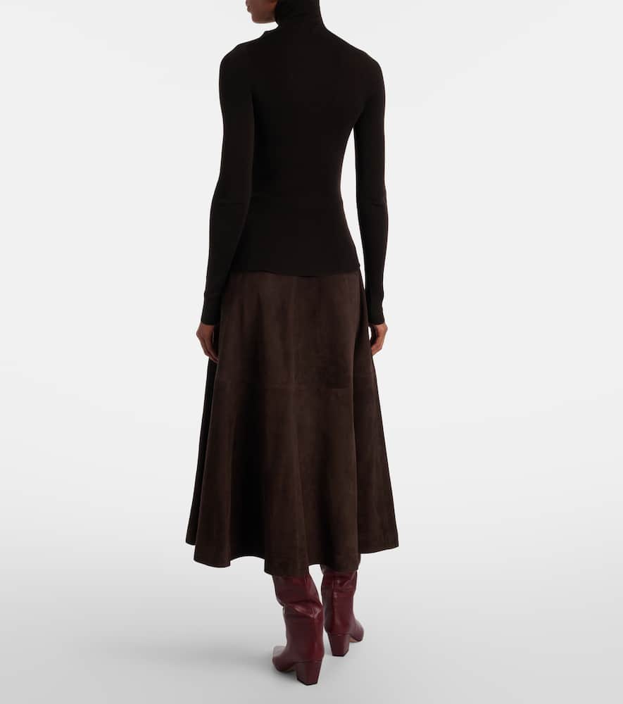 Dorothee Schumacher Urban Virgin Wool Turtleneck Sweater In Black