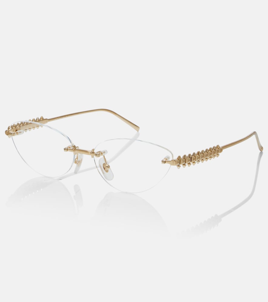  Cartier Eyewear Collection Cartier Eyewear Collection Clash De Cartier Cat-eye Glasses 