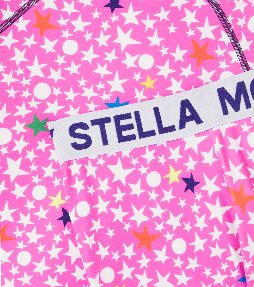 Stella Mccartney Technical Sweatshirt And Sweatpants Set In Pink