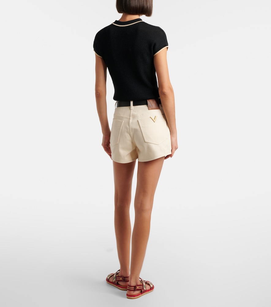  Valentino Valentino Denim Shorts 
