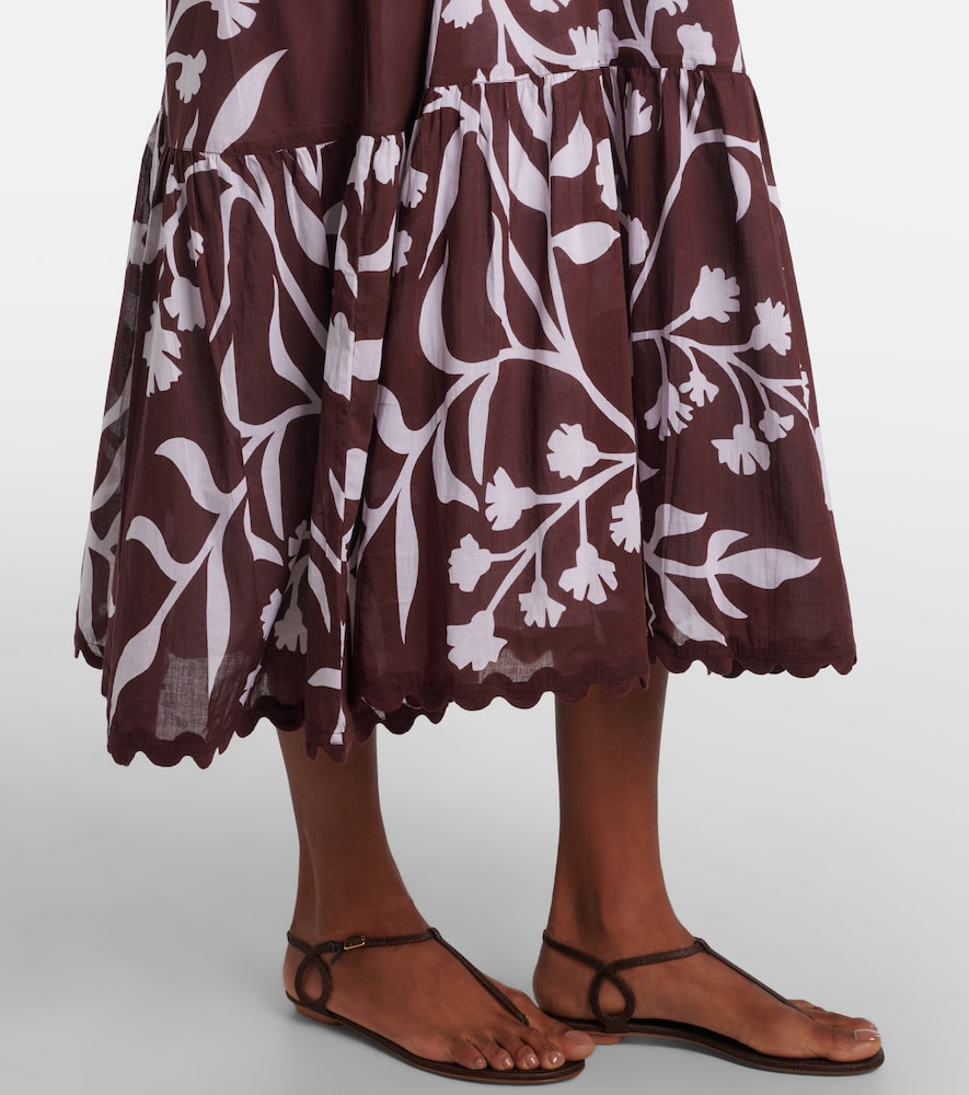  Juliet Dunn Juliet Dunn Midikleid Aus Baumwolle 