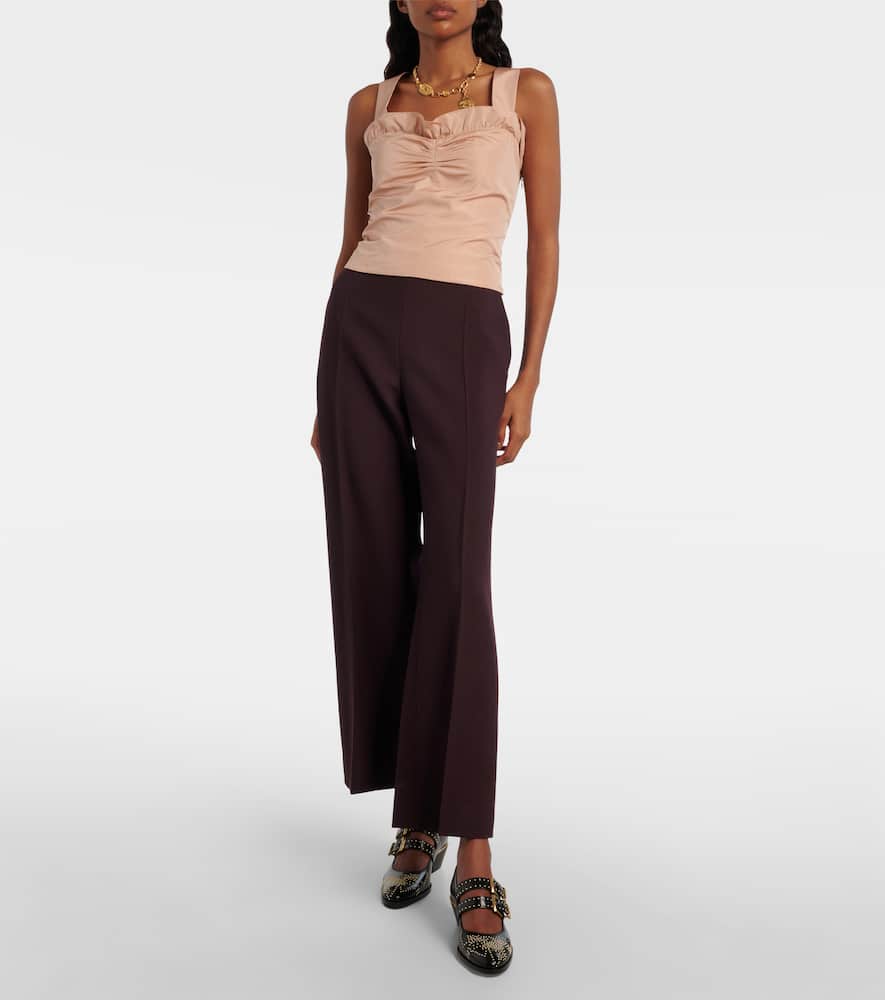 Chloé Susanna 40 Studded Leather Mary Jane Pumps In Multi