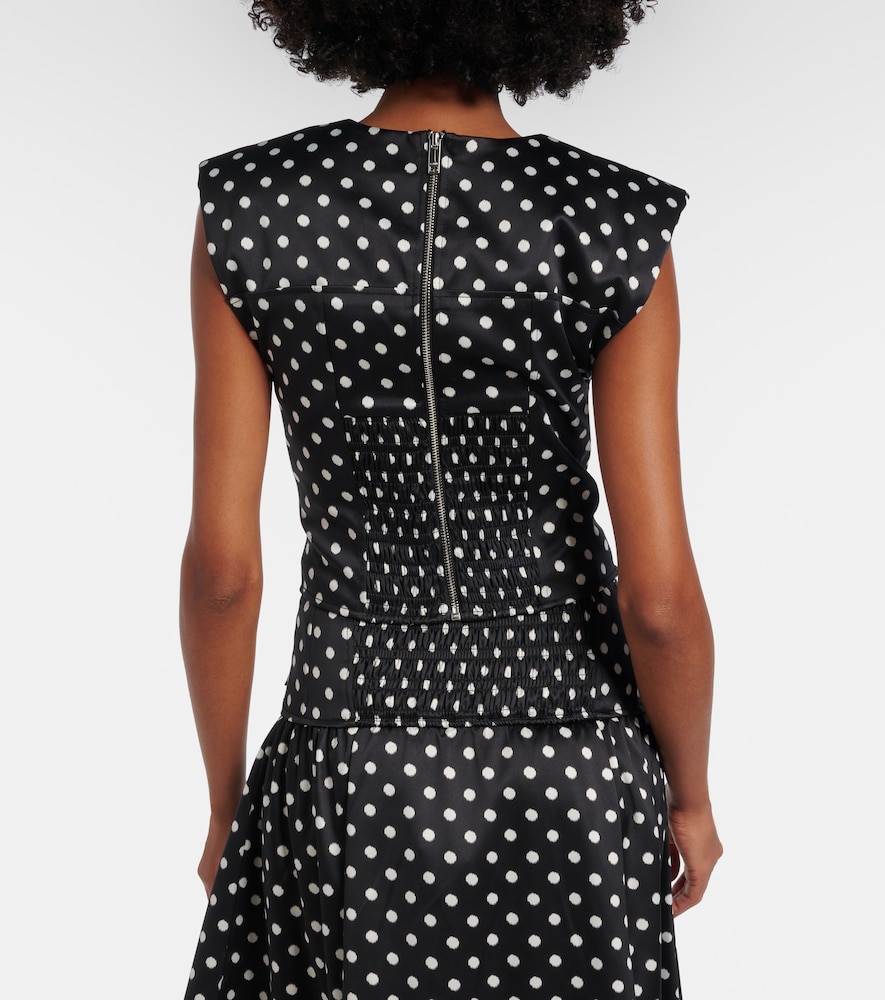 Ganni Ganni Top Aus Satin 