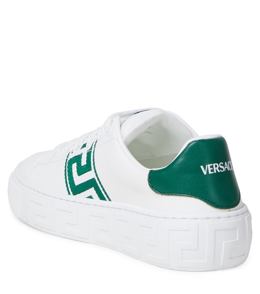  Versace Kids Versace Kids Bestickte Sneakers Greca 