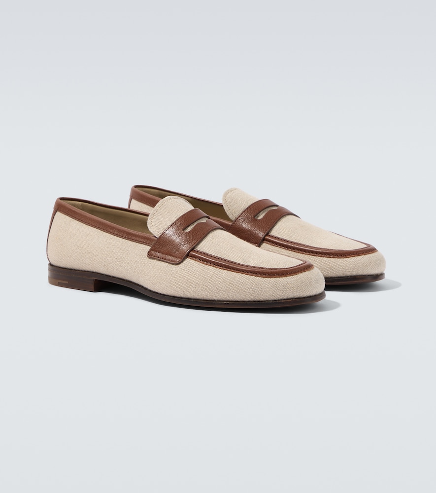 Church's Leather-trimmed loafers | Thumbnail 8 Church's Leather-trimmed loafers | Thumbnail 8