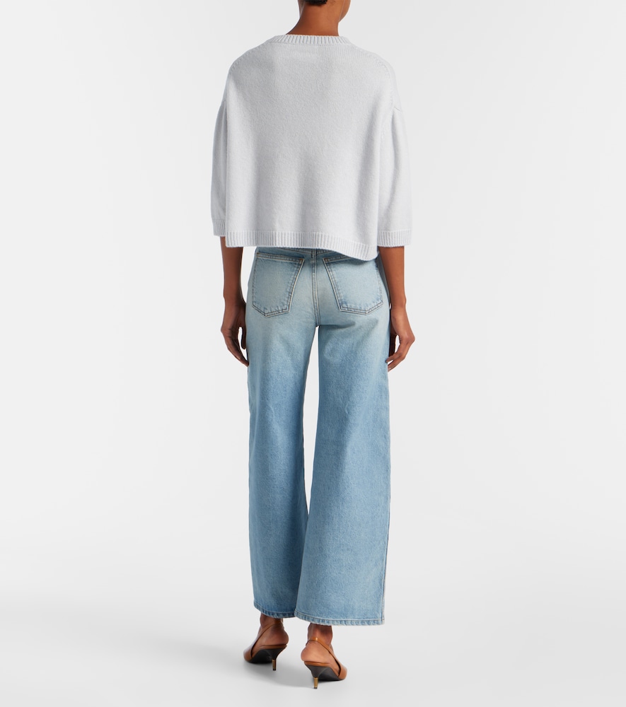  Khaite Khaite High-rise Wide-leg Jeans Delina 
