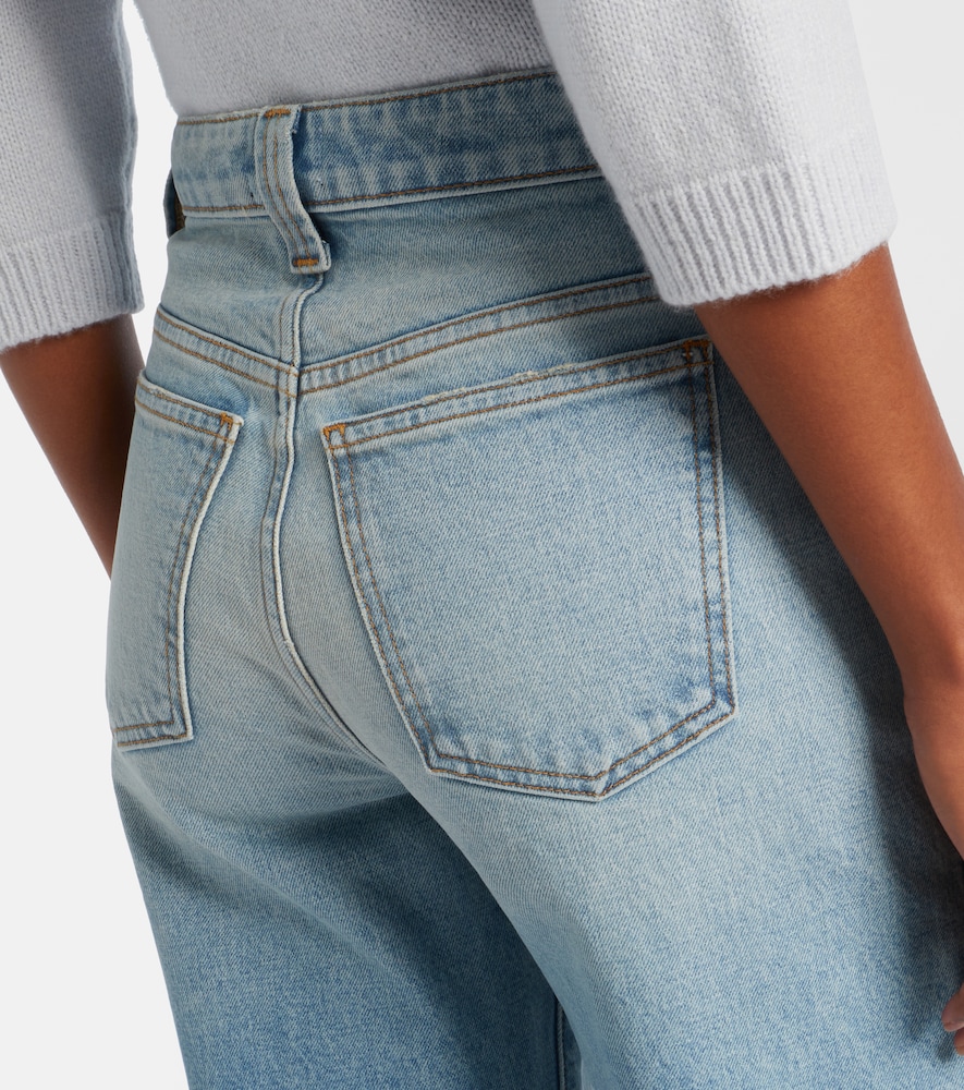  Khaite Khaite High-rise Wide-leg Jeans Delina 