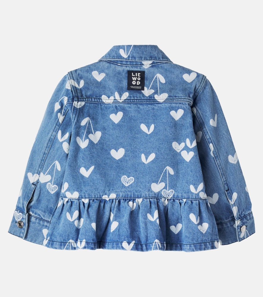  Liewood Liewood Kenza Printed Ruffled Denim Jacket 
