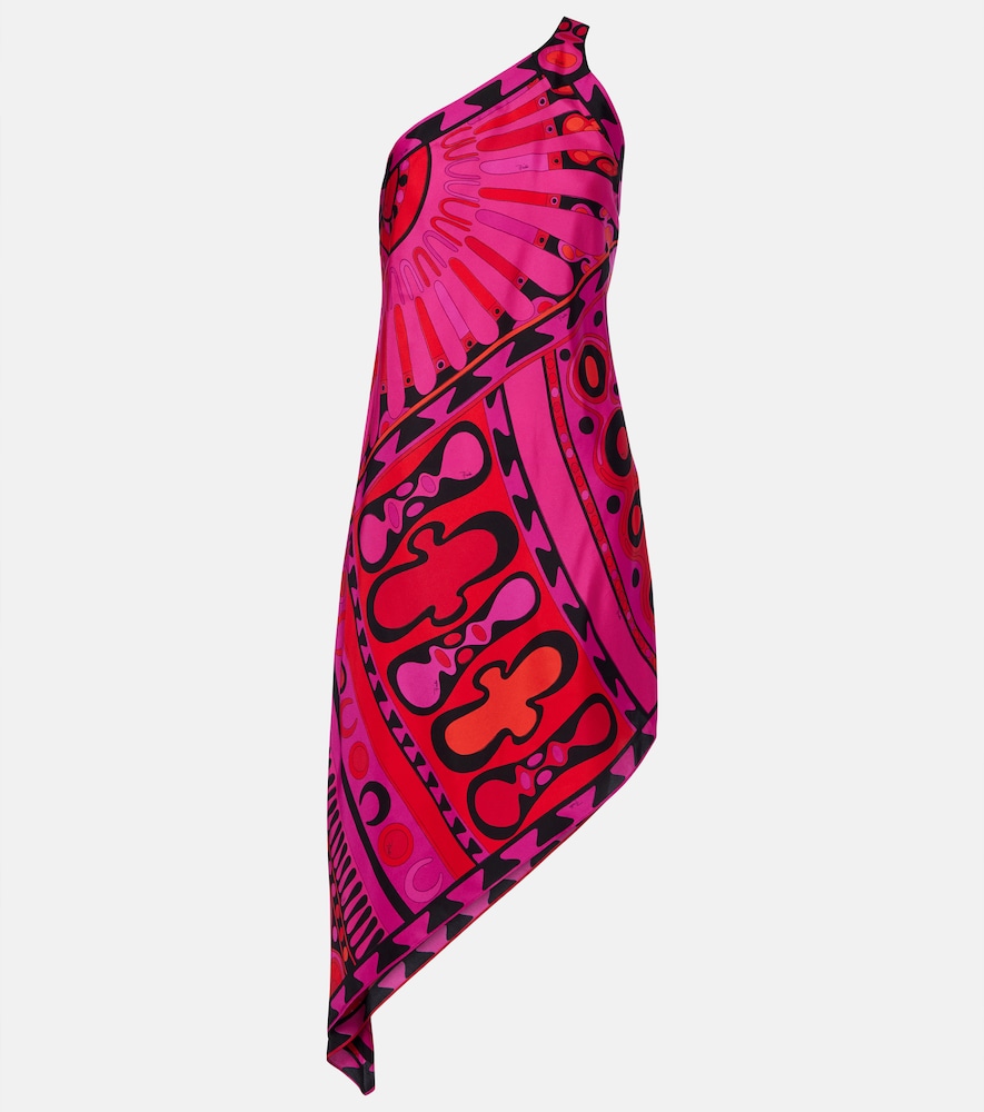 Midikleid Soleil aus Seiden-Twill