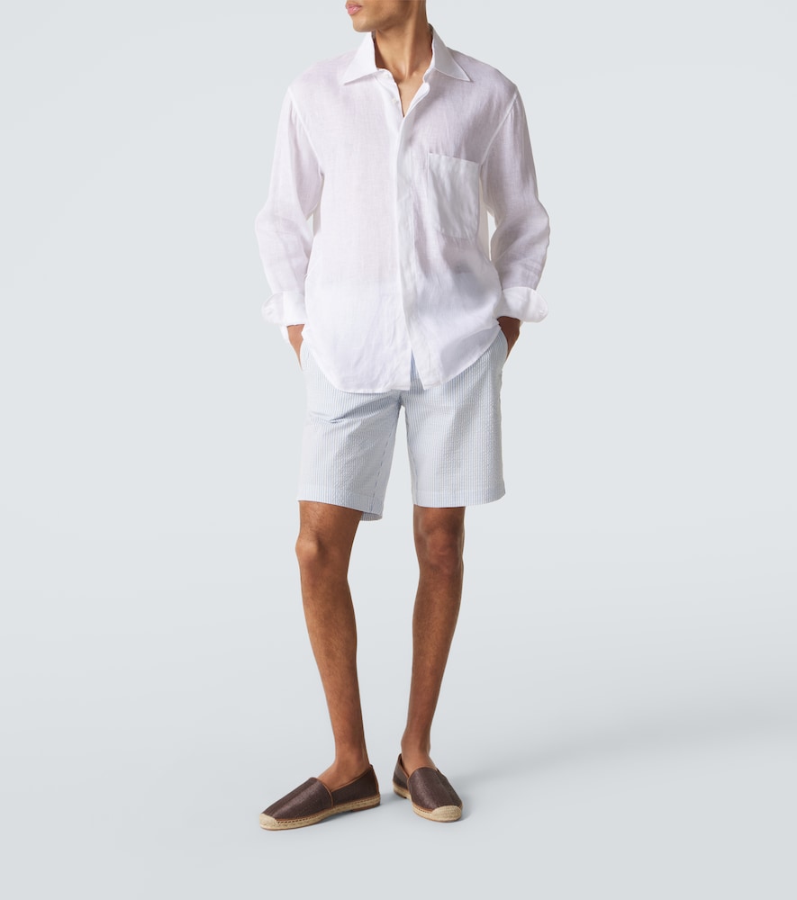  Vilebrequin Vilebrequin Bermuda-shorts Brad Aus Seersucker 