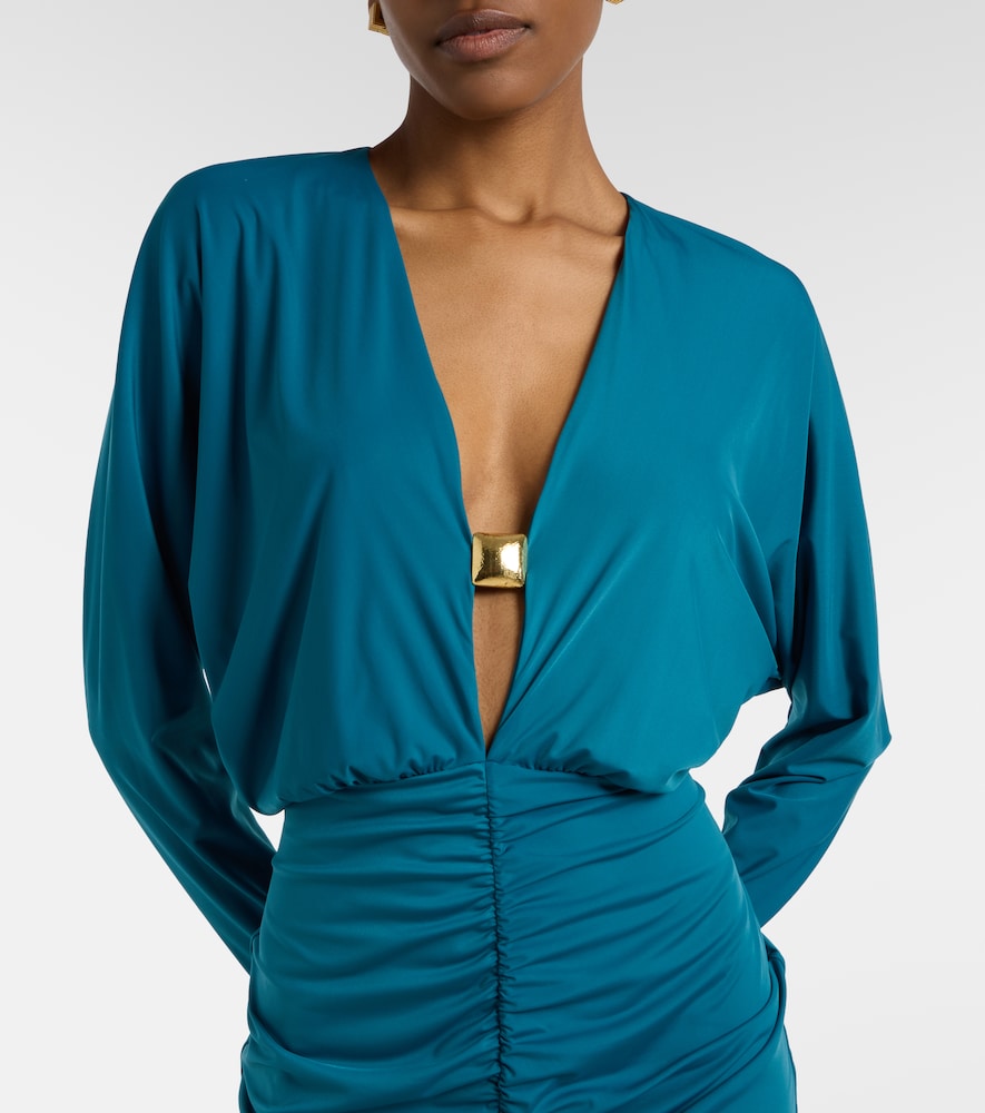  Vix Paula Hermanny Vix Paula Hermanny Iris Ruched Minidress 