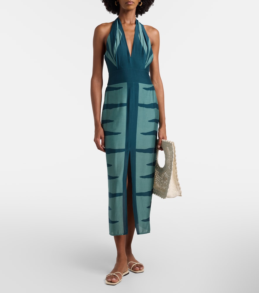  Vix Paula Hermanny Vix Paula Hermanny Ina Printed Midi Dress 