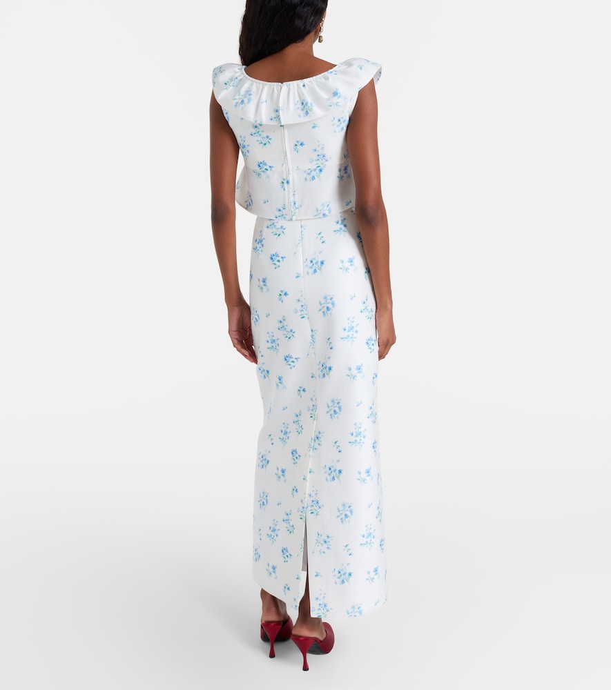  Shushu/tong Shushu/tong Slipskirt Aus Baumwolle Und Seide 