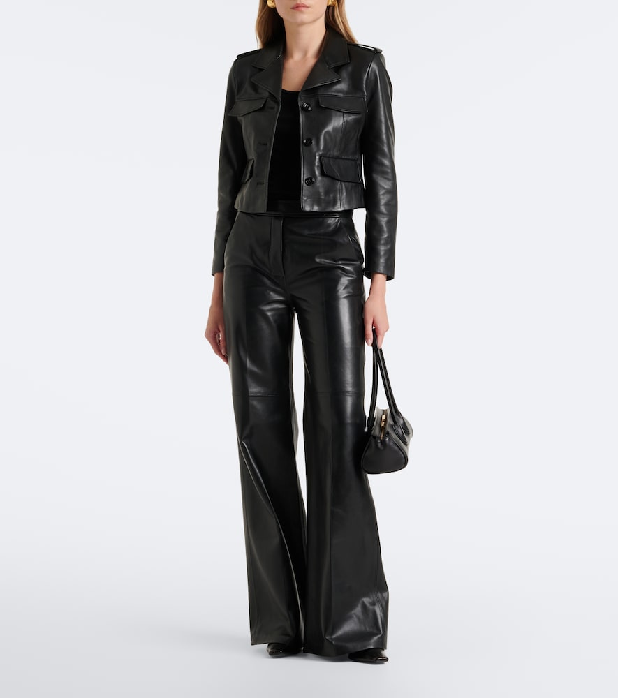 Dorothee Schumacher Cropped leather jacket | Thumbnail 6 Dorothee Schumacher Cropped leather jacket | Thumbnail 6
