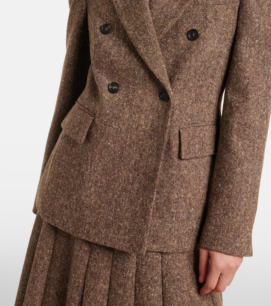 Brunello Cucinelli Double-breasted wool-blend jacket | Thumbnail 5 Brunello Cucinelli Double-breasted wool-blend jacket | Thumbnail 5