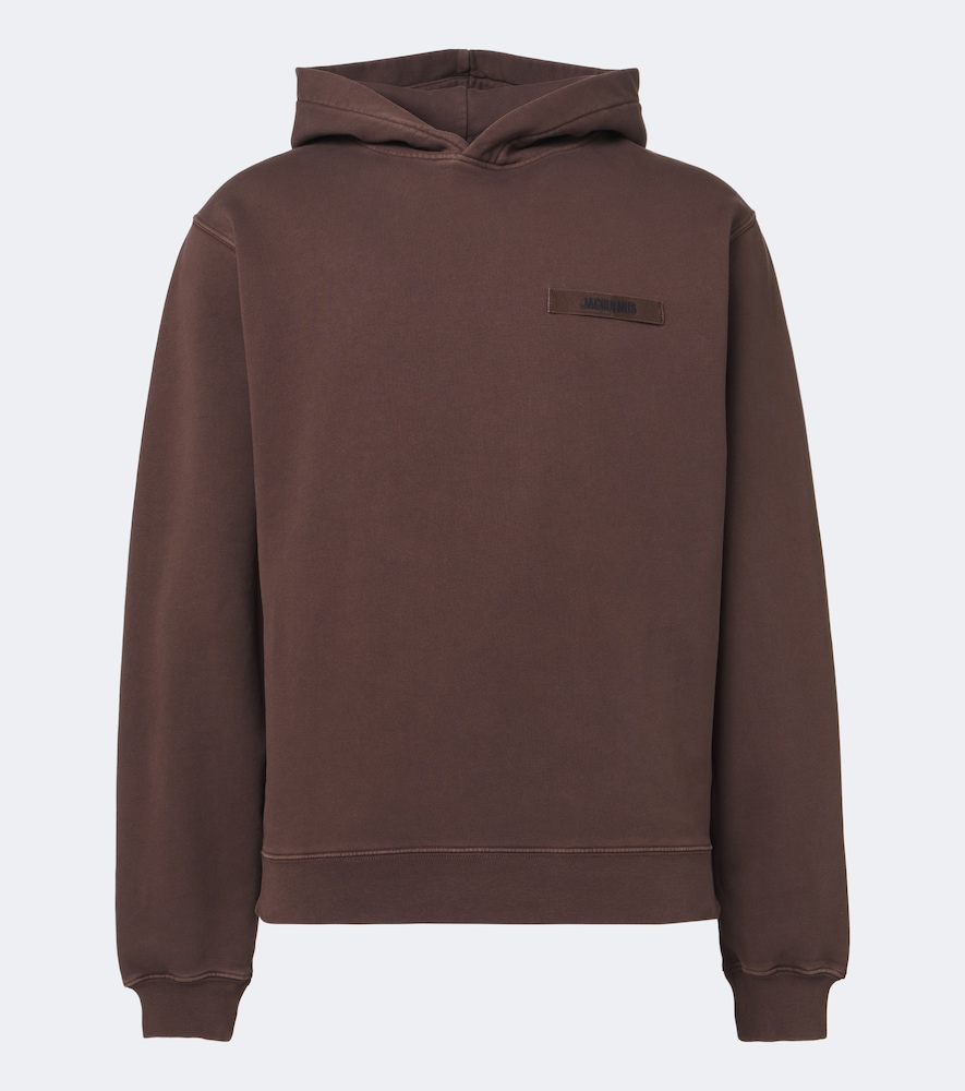 Hoodie aus Baumwollfleece