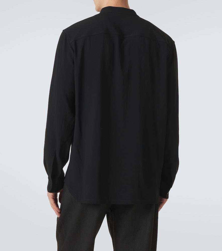 Island Draped Cady Shirt