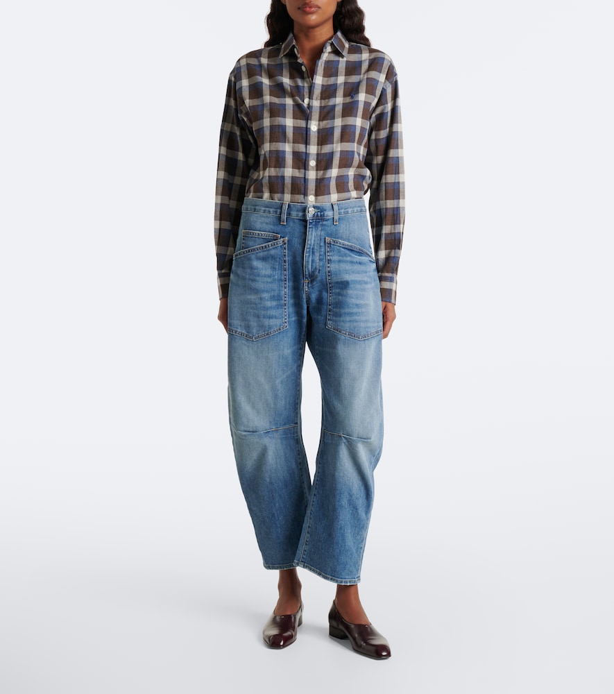 Shon Barrel-Leg Jeans