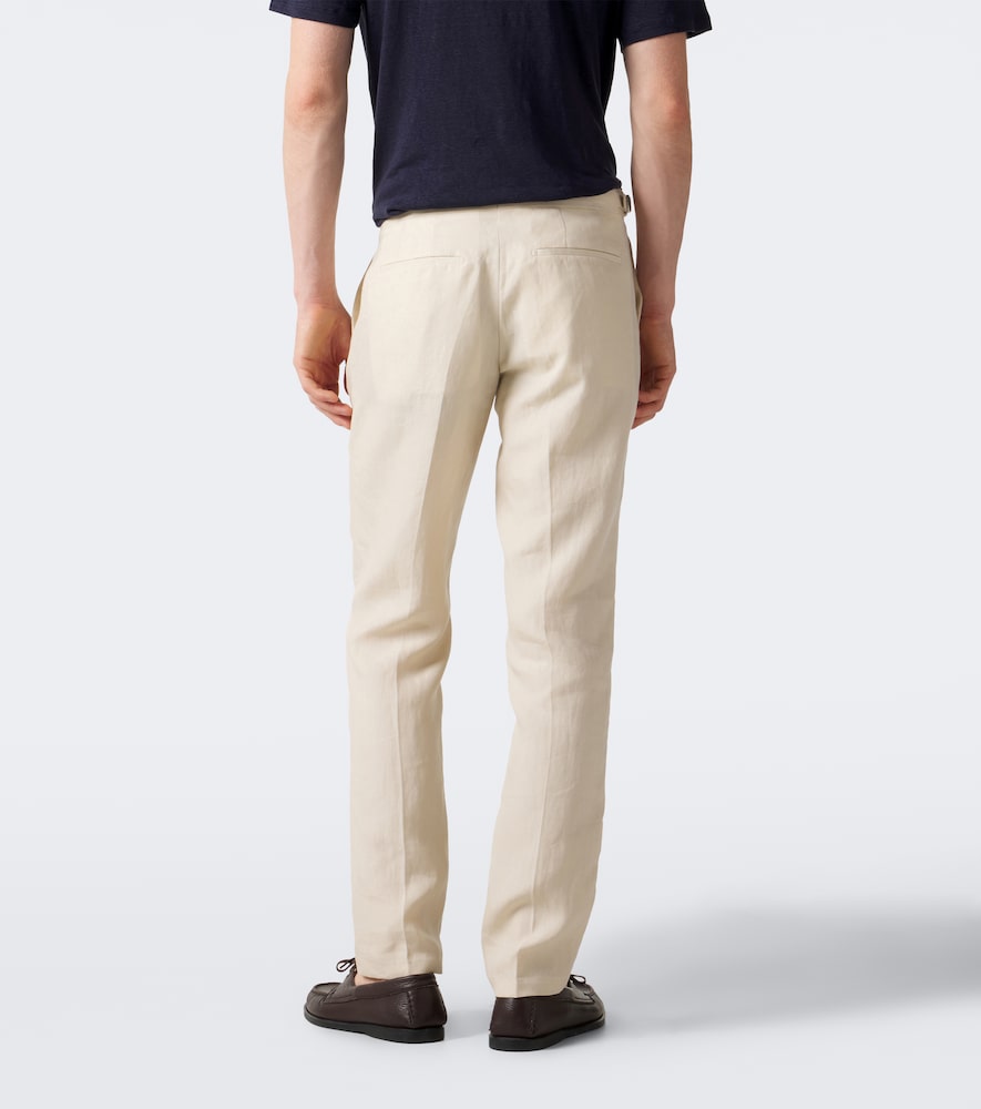Giffon Linen Straight Pants