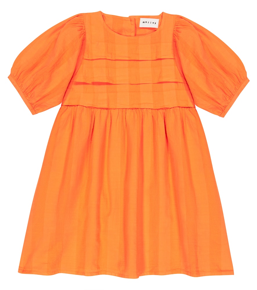 Morley Kids' Kleid Salty Aus Baumwolle In Cayenne