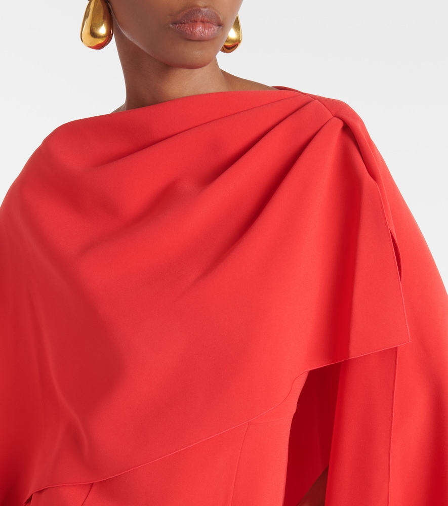  Roksanda Roksanda Vestido Midi Demetria Con Capa 