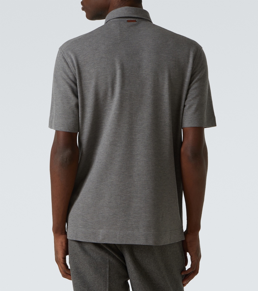  Zegna Zegna Polo De Algodón 