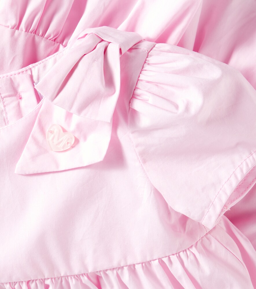  Monnalisa Monnalisa Baby Kleid Aus Baumwollpopeline 