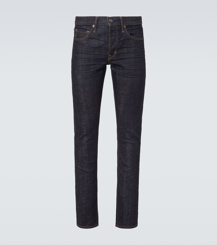 Tom Ford Slim Jeans In Blue