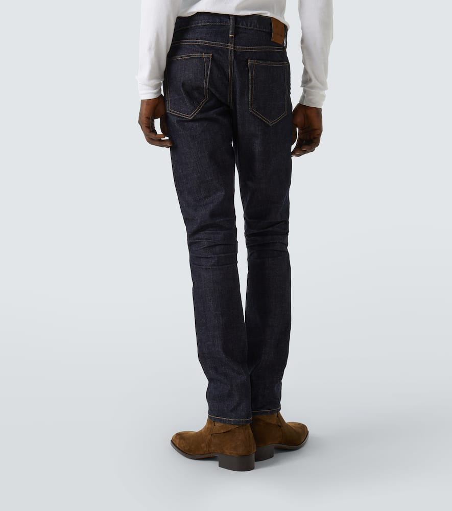 Tom Ford Slim Jeans In Blue