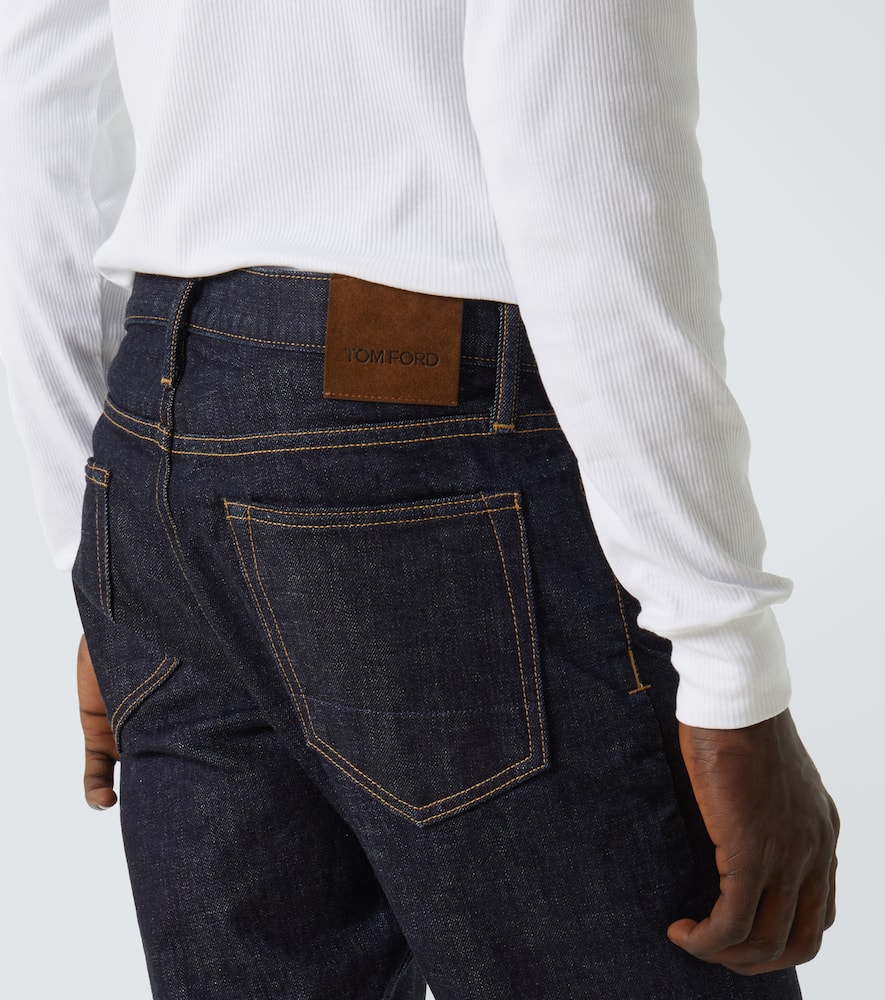 Tom Ford Slim Jeans In Blue