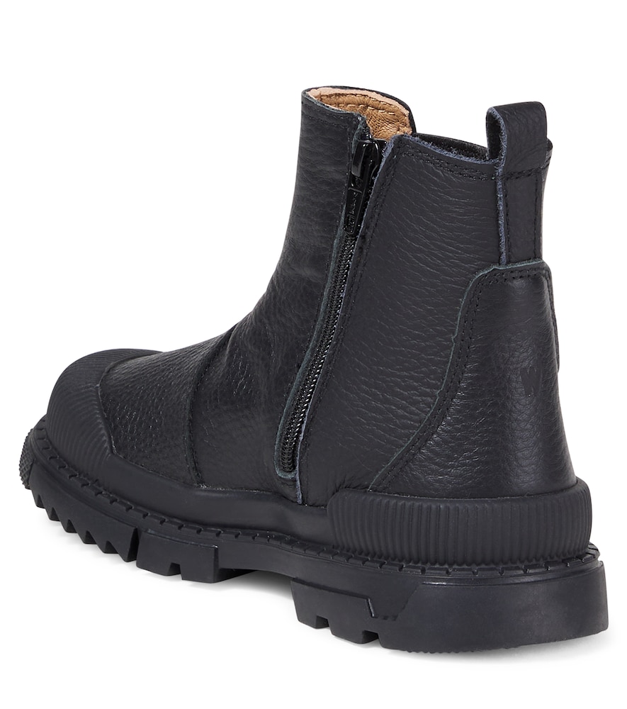  Wheat Wheat Saida Leather Chelsea Boots 