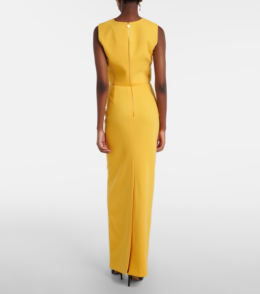  Carolina Herrera Carolina Herrera Wool-blend Maxi Skirt 