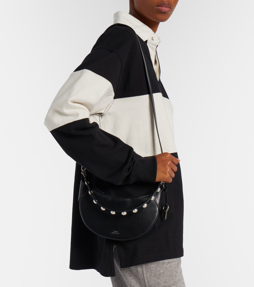 Polo Ralph Lauren Polo ID Mini studded leather shoulder bag