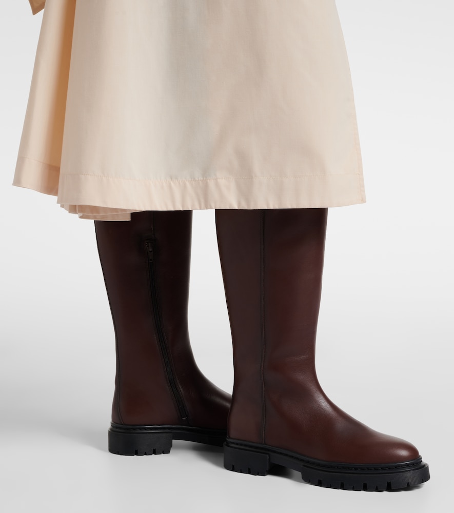 Staud Henry leather knee-high boots