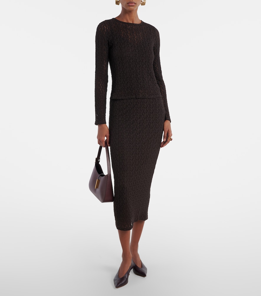 Velvet Tori lace top