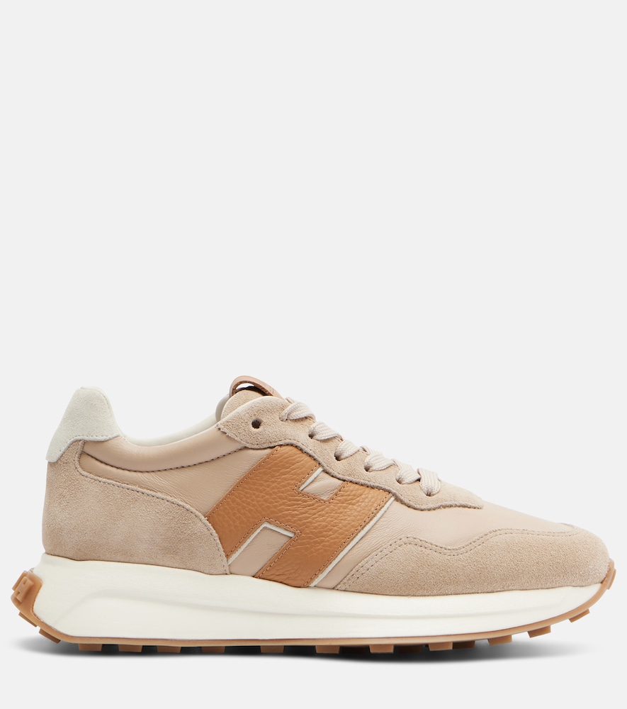  Hogan Hogan Sneakers H641 Aus Leder Und Veloursleder 