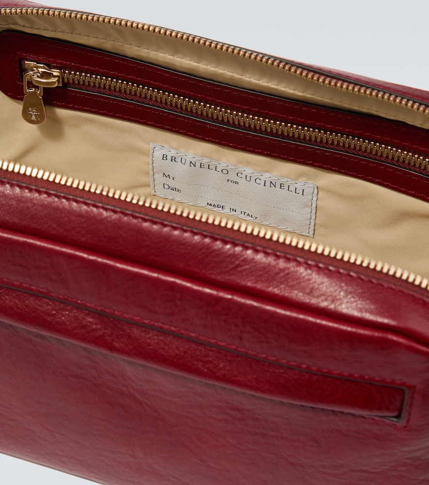  Brunello Cucinelli Brunello Cucinelli Kosmetiketui Aus Leder 