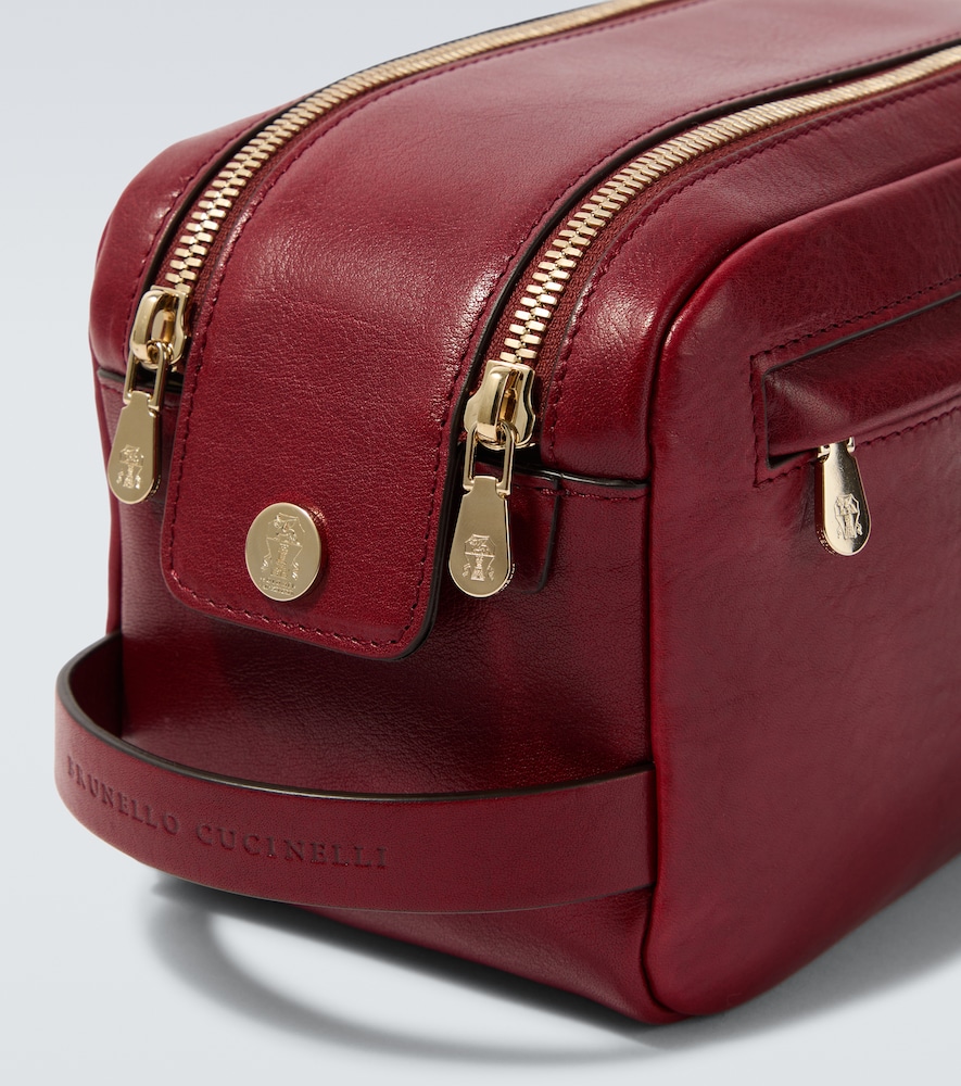  Brunello Cucinelli Brunello Cucinelli Kosmetiketui Aus Leder 