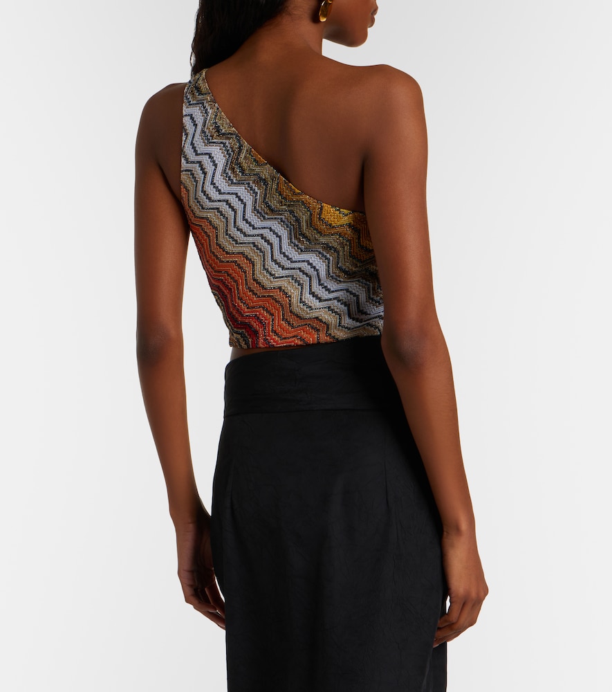  Missoni Missoni Cropped-top Aus Lamé 