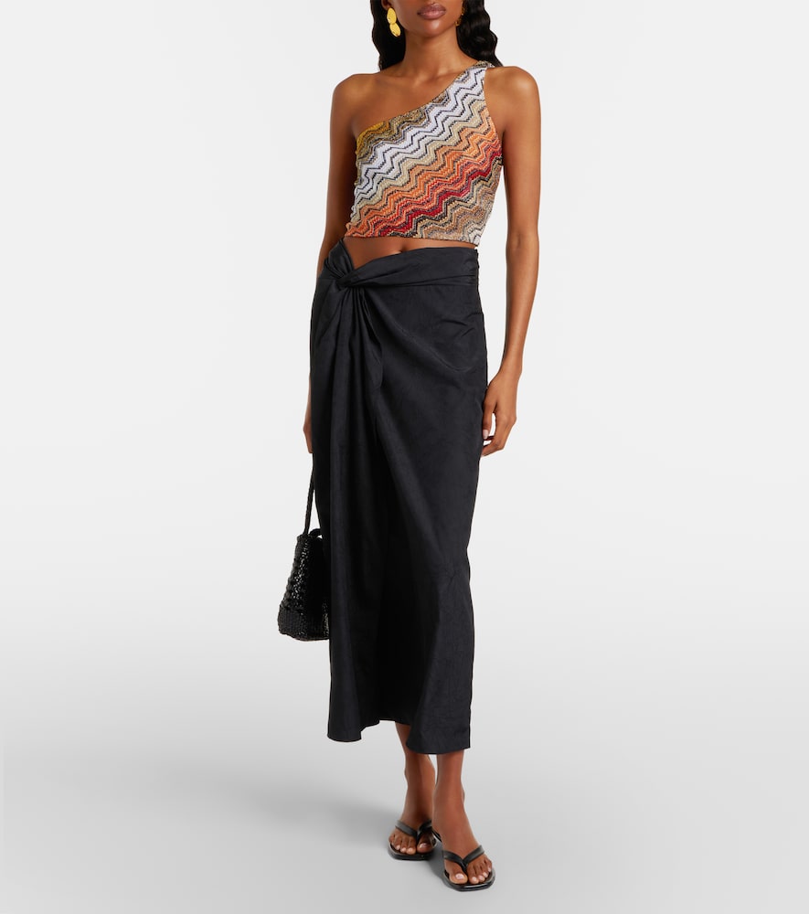  Missoni Missoni Cropped-top Aus Lamé 