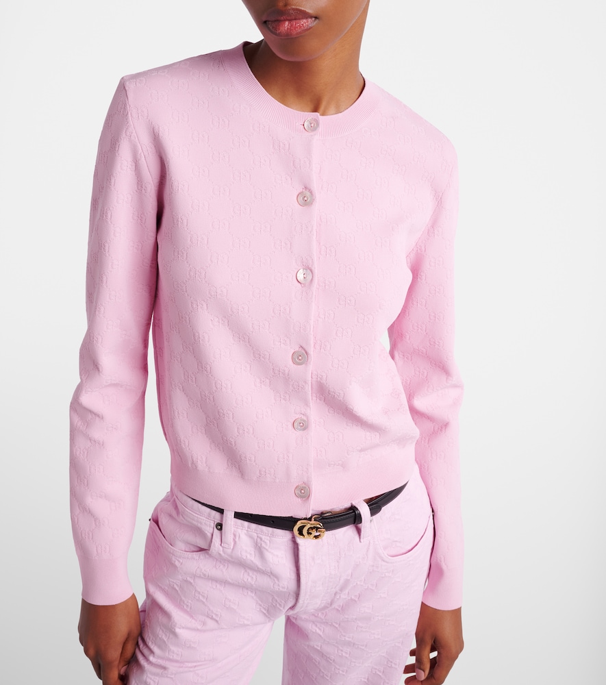  Gucci Gucci Cárdigan De Jacquard Gg 