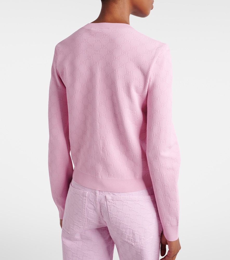  Gucci Gucci Cárdigan De Jacquard Gg 