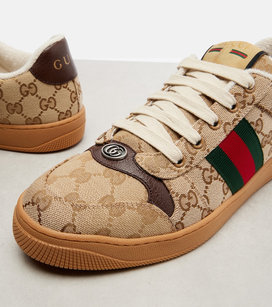  Gucci Gucci Sneakers Screener Gg Aus Canvas 