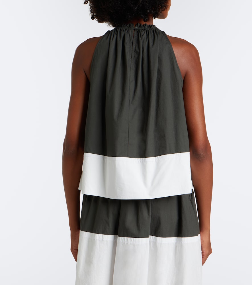 White Label Esme Cotton Poplin Top