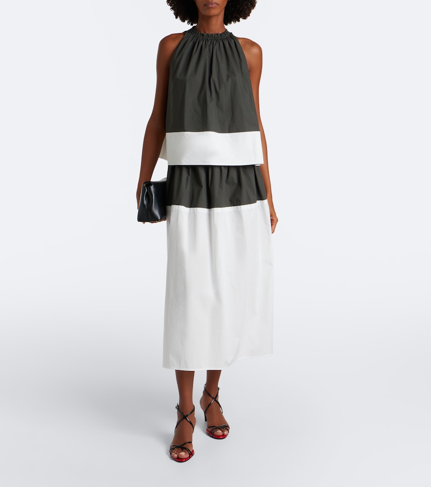 White Label Esme Cotton Poplin Top