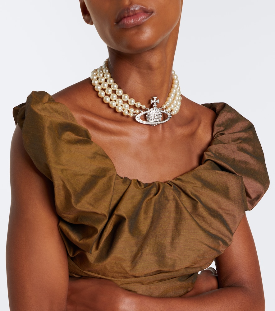 Ginnie Off-Shoulder Twill Top